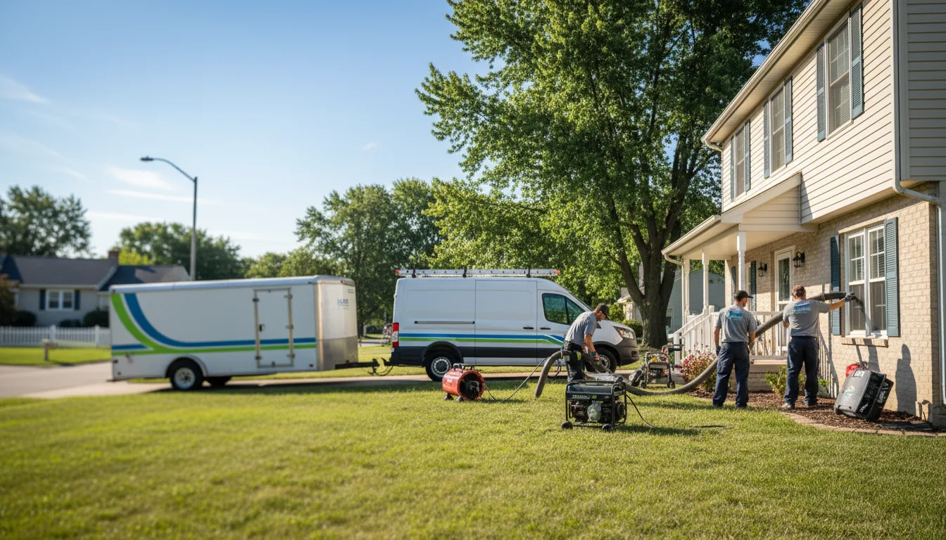 Flooded Basement Restoration And Cleanup With Repair in Francis Creek, WI near me